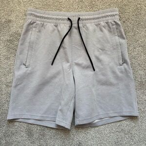 Men's Light Gray Athletic Shorts